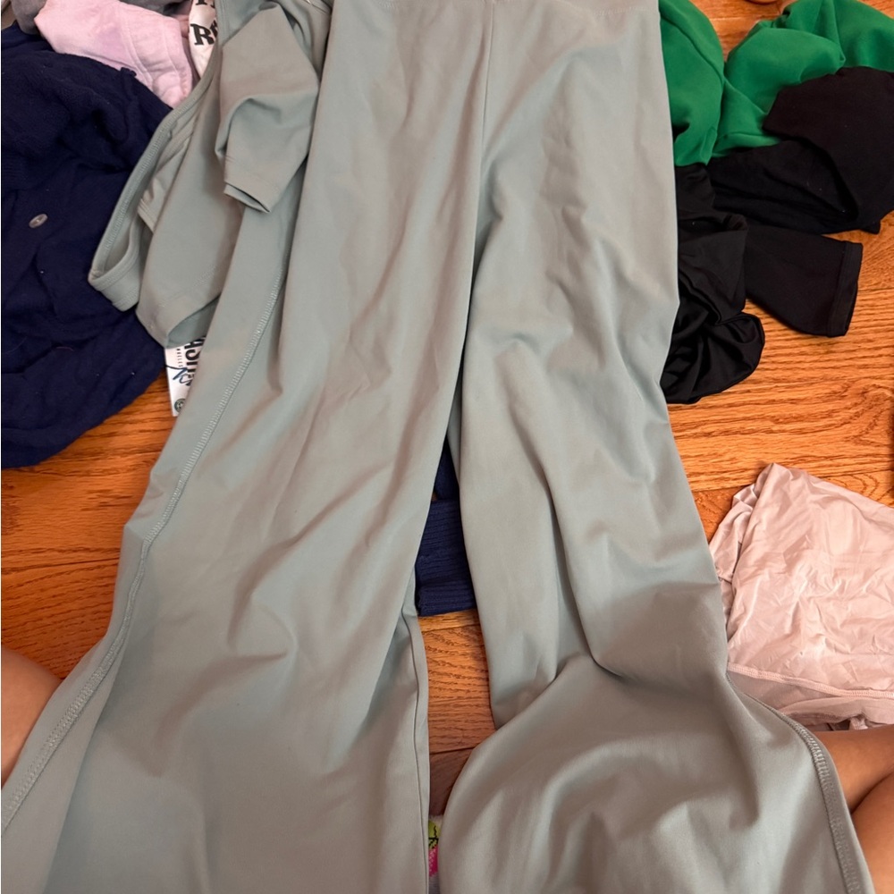 Rewash Women's Mint Wide Leg Jumpsuit